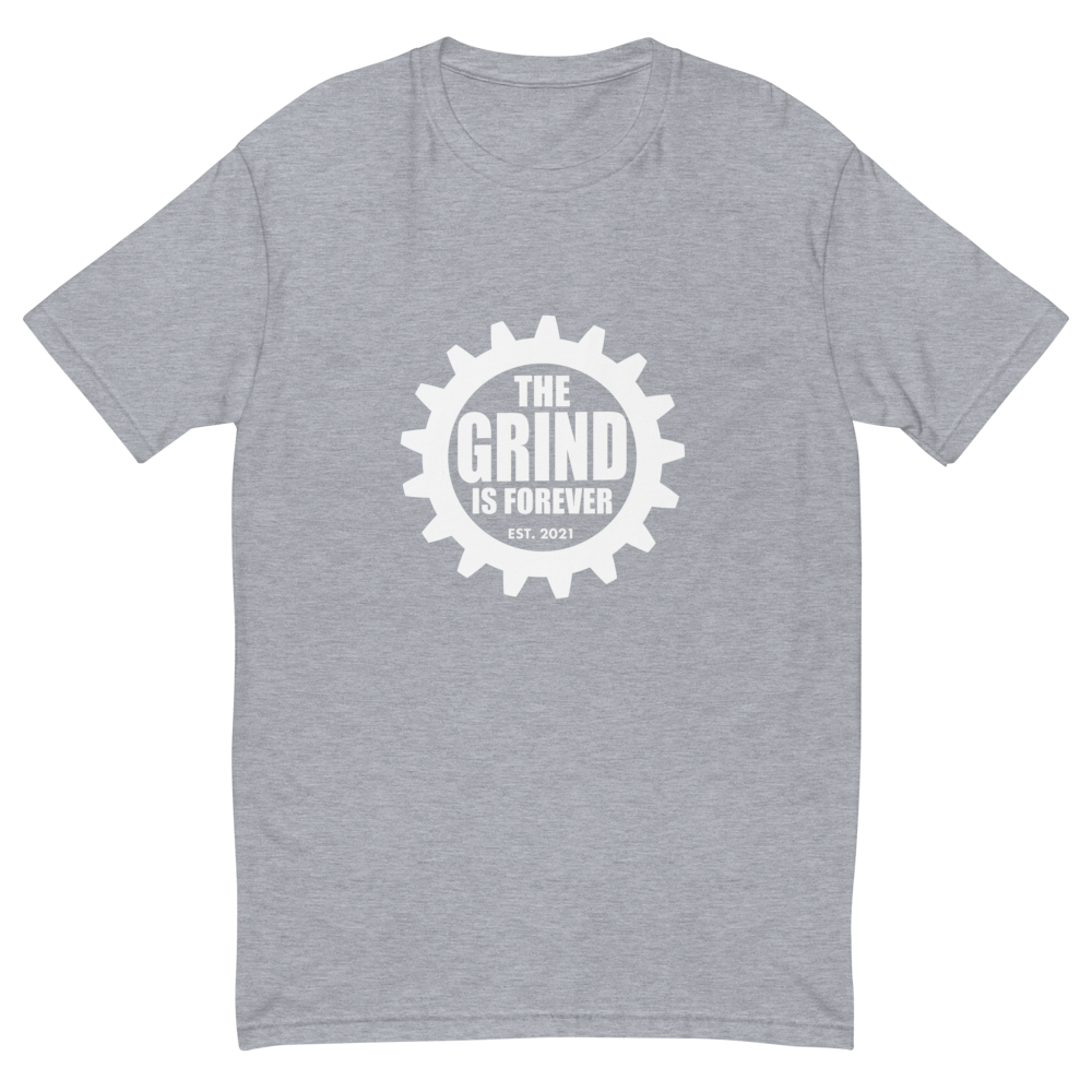 White Logo T-Shirt Heather Gray