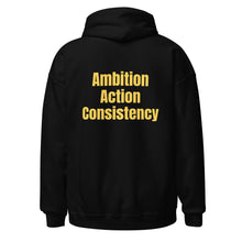 Load image into Gallery viewer, AAC Hoodie Black/Yellow
