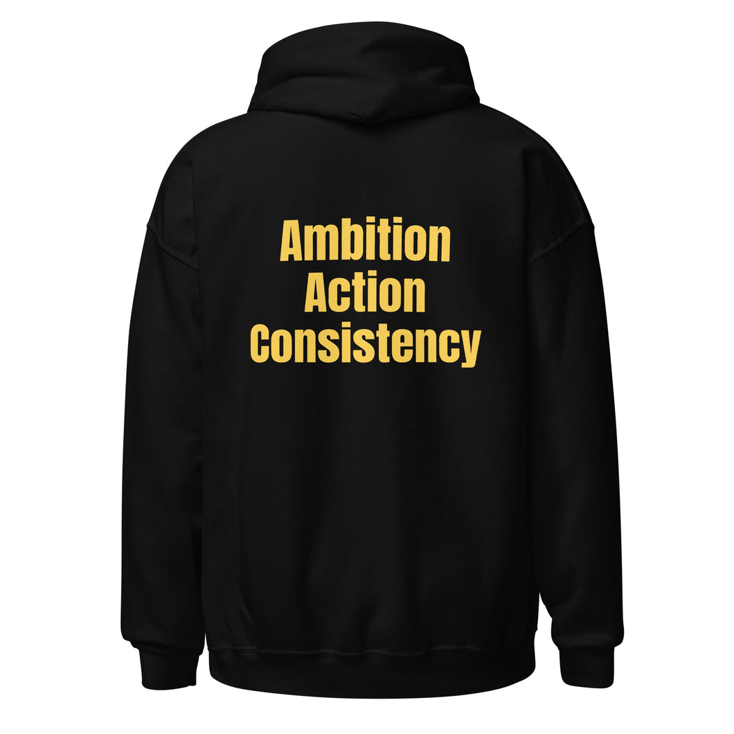 AAC Hoodie Black/Yellow