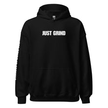 Load image into Gallery viewer, Just Grind Hoodie Black/White
