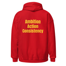 Load image into Gallery viewer, AAC Hoodie Red/Yellow
