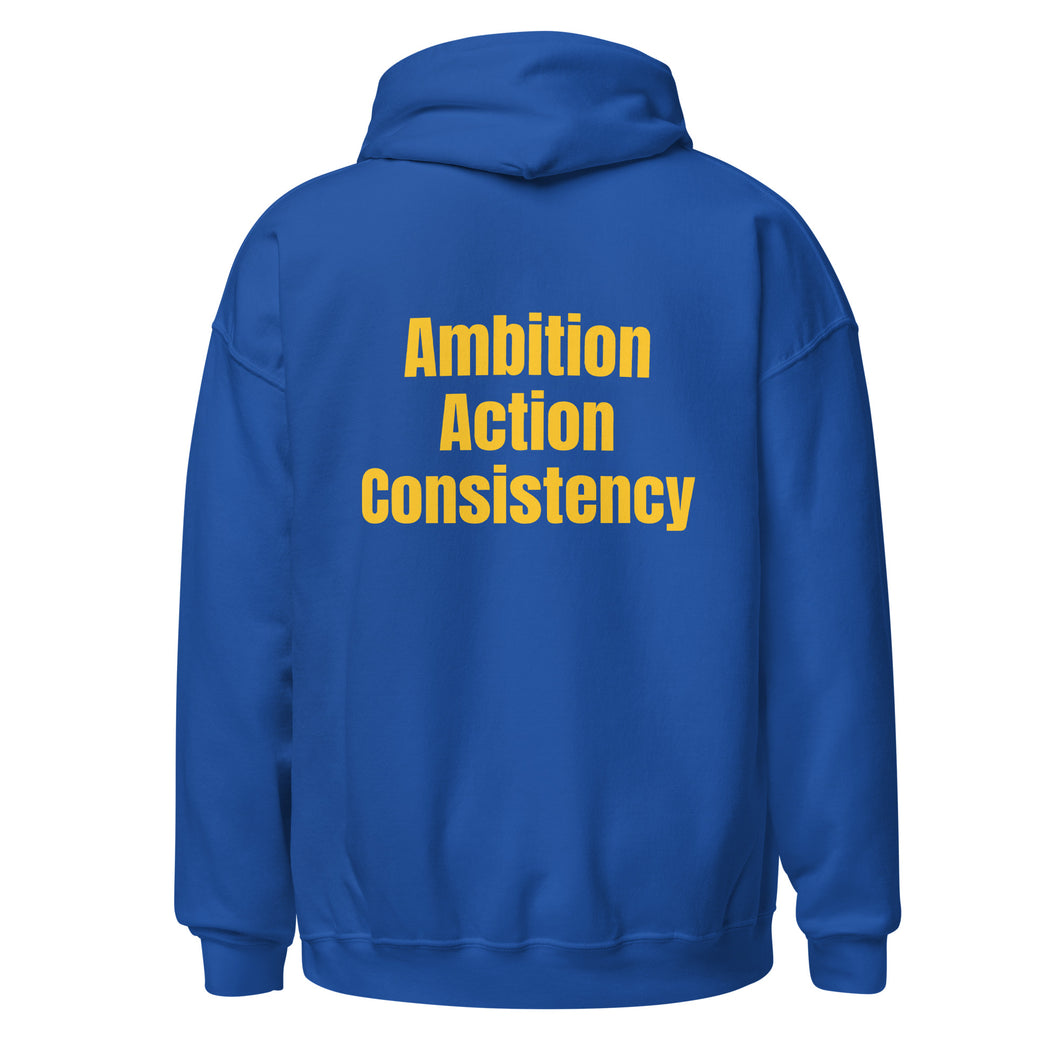 AAC Hoodie Blue/Yellow